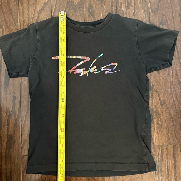 UNIQLO UT “Abstract Expressionist Futura” Kids Black Graphic T-Shirt - Picture 7 of 7